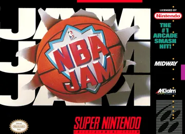 NBA Jam (USA) (Beta) box cover front